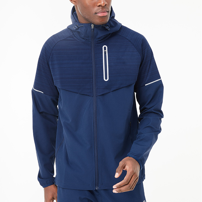 Men Tracksuits Reflective Custom Functional Zip Pockets Custom Digital Printing Wholesale Factory detail pictures