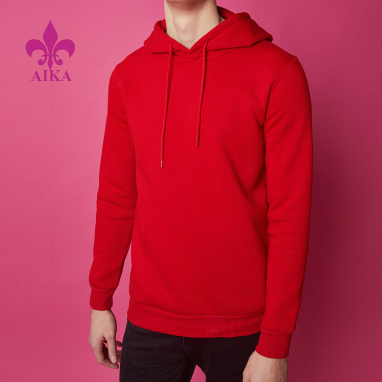 High Quality Pullover Mens Custom Logo Plain Unisex Streewear Blank Hoodies Sweatshirts
