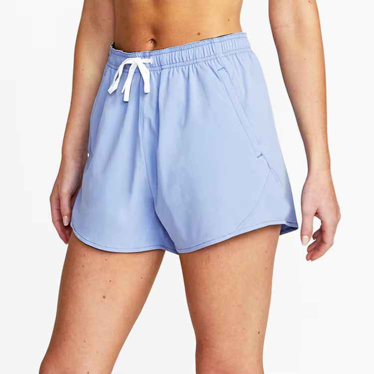 Wholesale Drawstring Waist Custom Track Pants Blank Quick Dry Gym Shorts for Womens