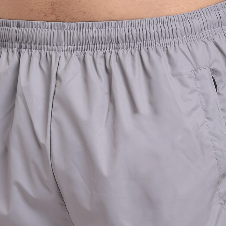 Wholesale Woven Fabric Zip Closure Lightweight Men’s Tracksuit With Side Pockets detail pictures