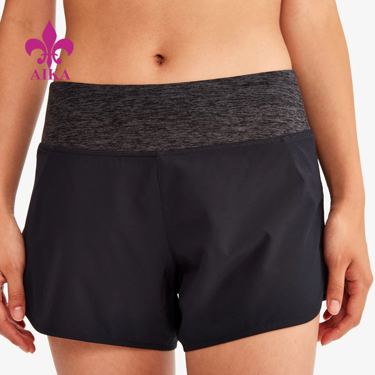 Best quality Gym Clothes Supplier -
Custom Wholesale Ladies Sports Wear Lightweight Breathable Athletic Running Gym Shorts – AIKA detail pictures