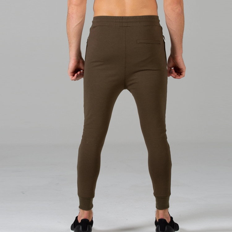 Wholesale Slim Fit Lightweight Workout Gym Sweatpants For Men detail pictures