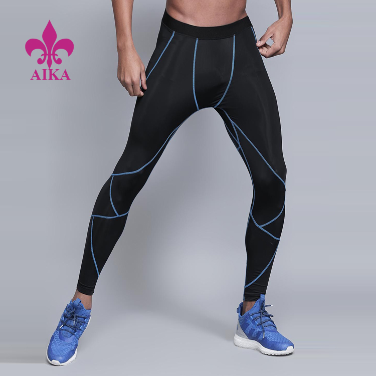 Wholesale Price China Tracksuits Custom -
 Hot selling men’s stretchy fitted quick dry fitness running tights stylish gym leggings – AIKA