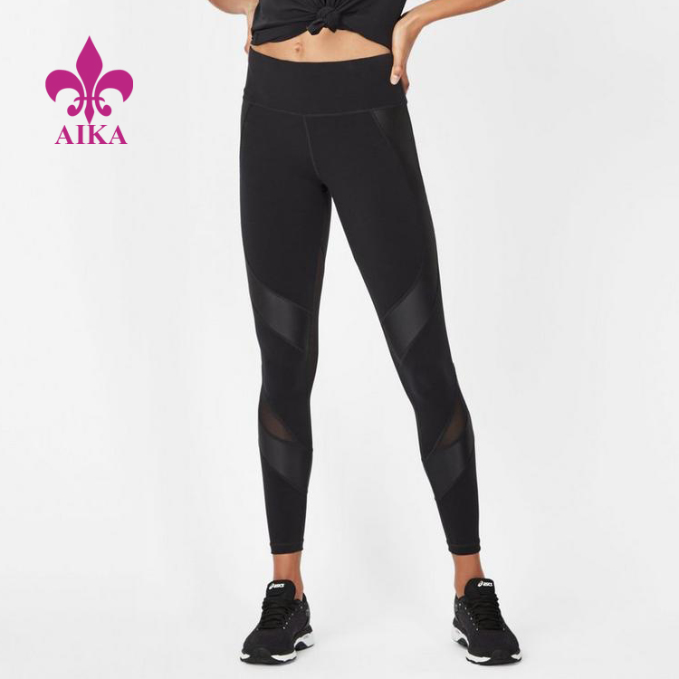 Best quality Women Clothing -
High Quality Active Wholesale Custom Sports High Waist Fitness Leggings for Women – AIKA detail pictures