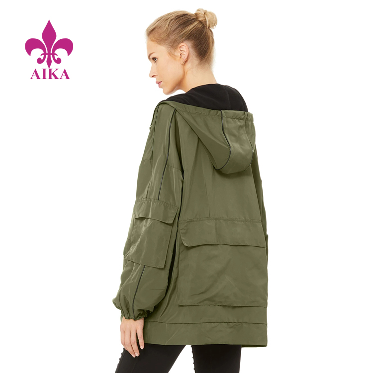 Cheap price Underwear For Women -
Woman Active Wear Fashion Design Soft Fleece Reversible Legion Jacket Sports Jacket – AIKA detail pictures