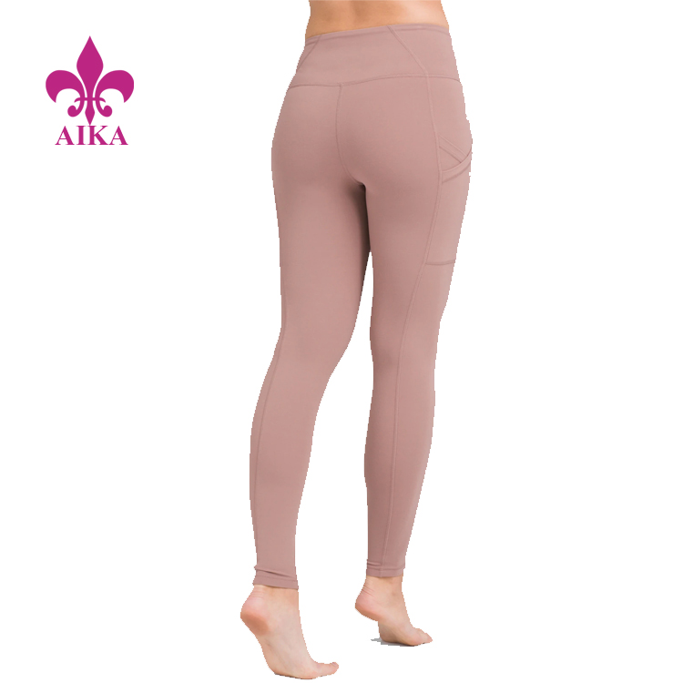 2019 wholesale price Fitness Apparel -
OEM Fitness Gym Wear Soild Colors Tights Pants Wholesale Women Yoga Leggings – AIKA detail pictures