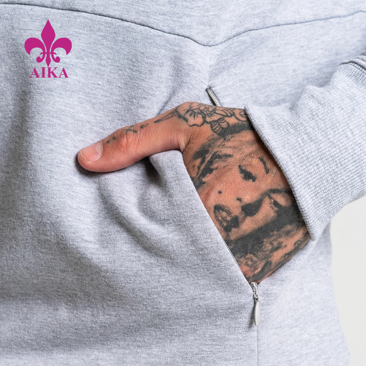 Super Lowest Price Joggers For Man -
Latest Hot Sale Activewear Custom Fitness Gym Wear Blank Tracksuit Hoodies For Men – AIKA detail pictures