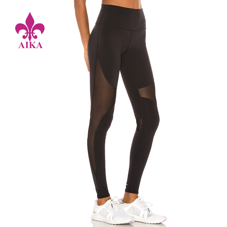 2019 Good Quality Sports Apparel -
Low QTY MOQ Mesh Panel Yoga Tights Design Athletic Fitness Yoga Pants Wear For Women – AIKA detail pictures