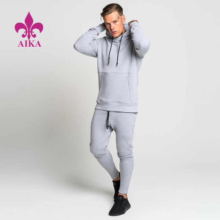 Super Lowest Price Joggers For Man -
Latest Hot Sale Activewear Custom Fitness Gym Wear Blank Tracksuit Hoodies For Men – AIKA detail pictures