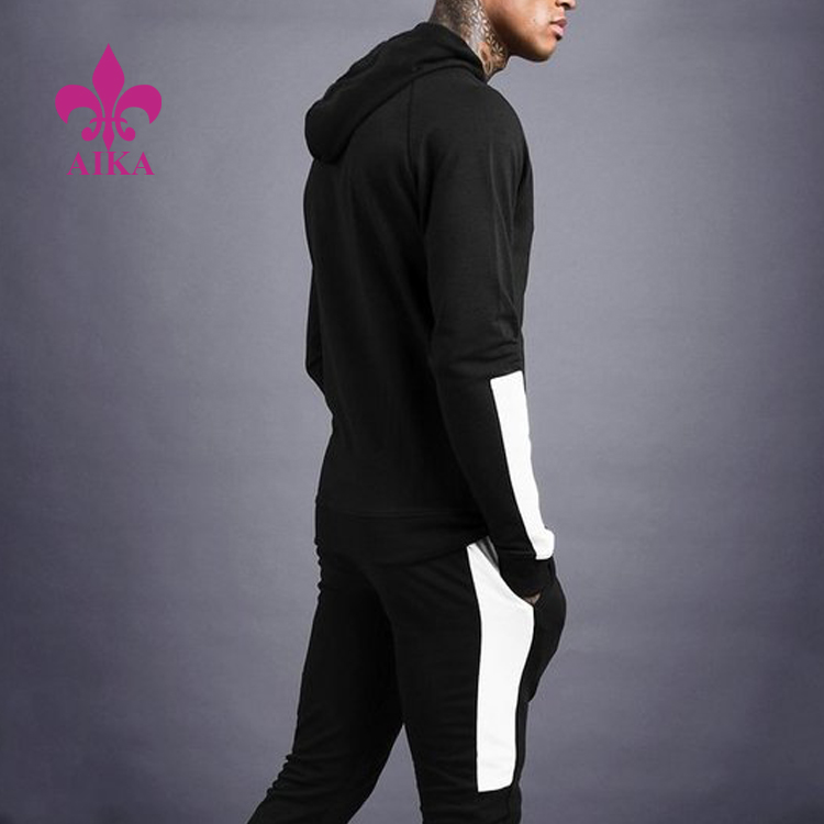 Top Quality Bra Wears -
Customized logo men’s activewear basic fitness stylish casual gym wear sports jackets – AIKA detail pictures