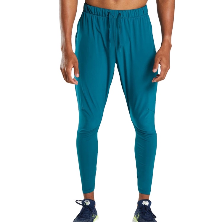 Make In China Drawstring Waist Slim Fit Quick Dry Running Jogger For Men With Back Pocket