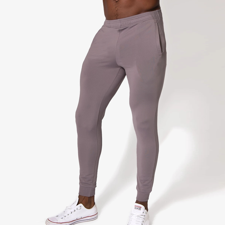 Factory Price Tight Fit Polyester Spandex Stretchable Custom Logo Athletic Jogger For Men