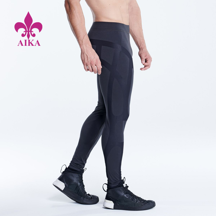 Newly Arrival Long Pants -
High Quality Custom Supportive Compression Comfortable Breath Men Sports Leggings – AIKA detail pictures