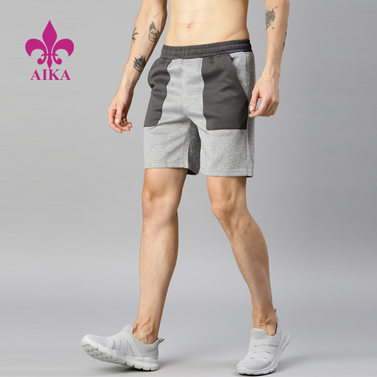 OEM Factory for Fashion Skinny Pants -
2019 New Basics Design Cusstom Men Solid Rapid Dry Regular Fit Sports Running Shorts – AIKA detail pictures