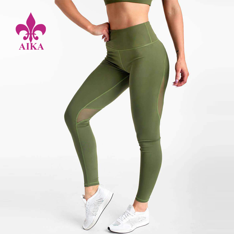 Low MOQ for Yoga Pant -
 OEM Wholesale High Waist Gym Leggings Yoga Fitness Sports Pants For Women – AIKA