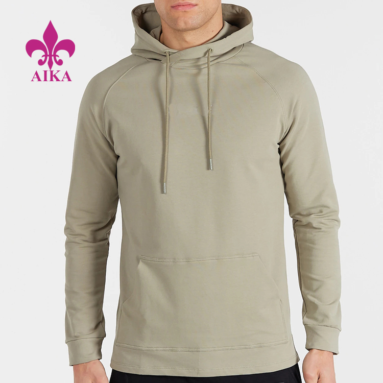 Factory wholesale Sports Fitness Pants -
Customized Logo Design Pullover Sweater Compression Gym Wear Blank Cotton Hoodies For Men – AIKA detail pictures