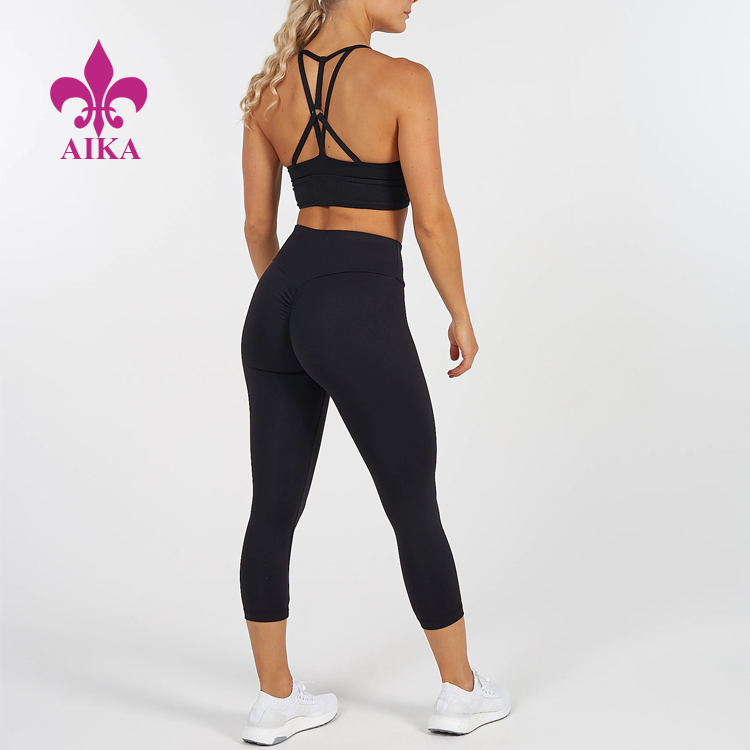 China wholesale Casual Shorts -
Wholesale Capri Fitness Tights Customized Logo Gym Leggings Women Yoga Pants – AIKA detail pictures