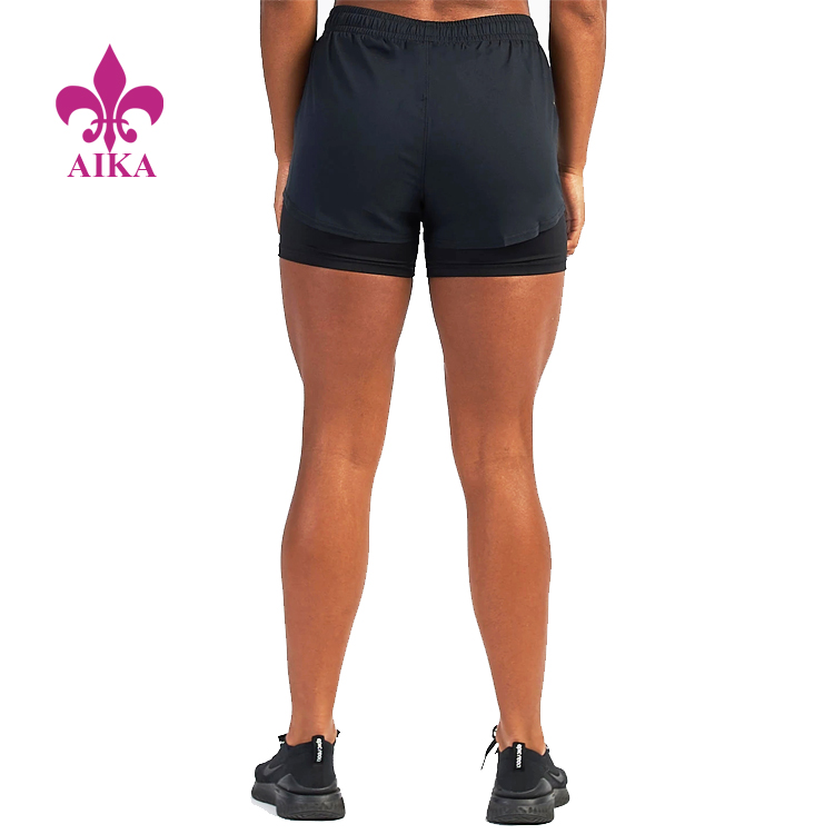 China Factory for Fshion Clothing Yoga -
Custom Ladies Running Shorts Fitness Gym Sports Shorts Wholesale Compression Wear For Women – AIKA detail pictures