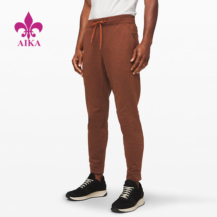 Men Active Wear City Fleece Secure Back Pocket Sweat Pants Sports Running Joggers