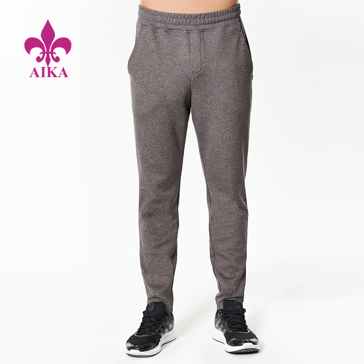 Wholesale Price Yoga Sport Clothing -
 Wholesale Custom Basic Causal Style Solid Keep Warm Men Sports Tapered Jogger Pants – AIKA
