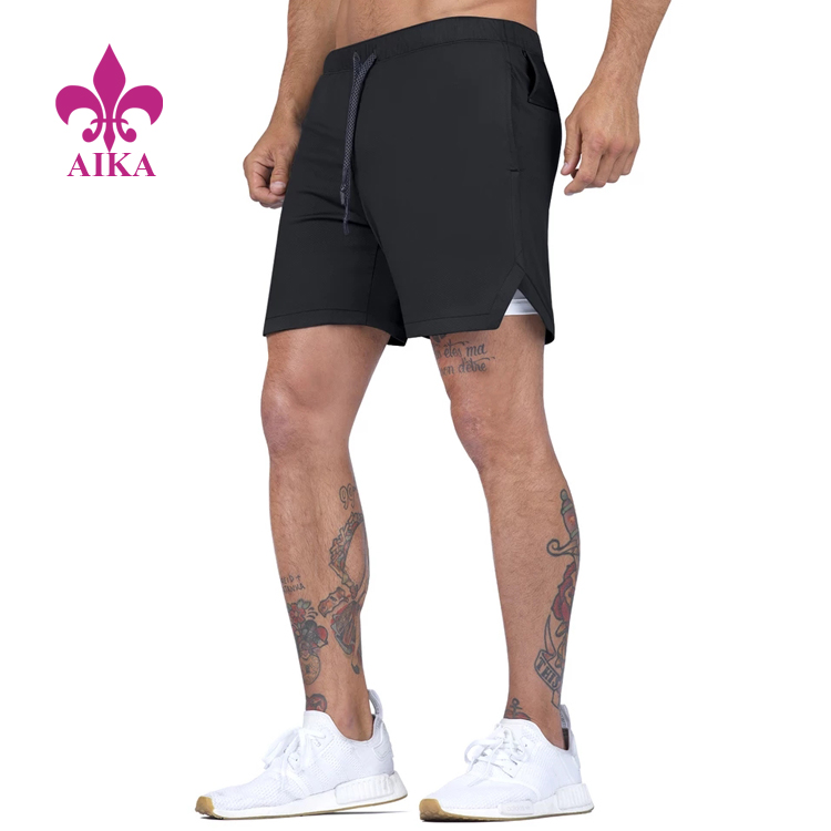 High Quality for Long Pants For Men -
Low MOQ Summer Bottom Knit Fabric Fast Dry Running Sports Shorts Mens Gym Shorts – AIKA detail pictures