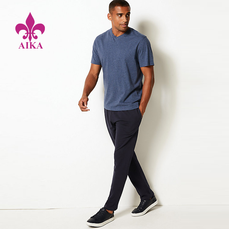 Fast delivery Gym Pants For Men -
 Wholesale Sport Clothing Cotton / Polyester Regular Fit Breathable Men Gym Joggers – AIKA