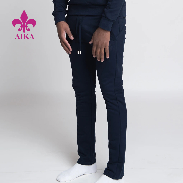 Fast delivery Gym Pants For Men -
2020 New Custom Design Men Sports Wear Soft Terry French Cotton spandex Training Tracksuits – AIKA detail pictures