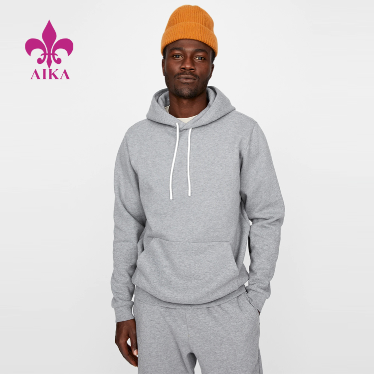 Custom Wholesale Hidden Pocket Heavyweight Soft Fleece Hoodie Men Sports Hoodie Sweatshirt