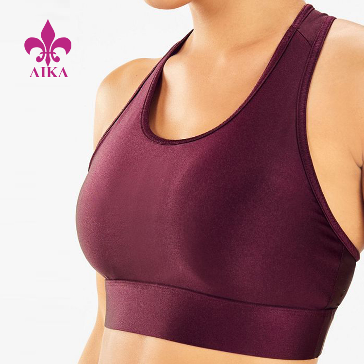 OEM/ODM Factory Jogger Wear -
Phone Pocket Yoga Wear Design Ladies Custom HIgh Impact Sports Bra For Women – AIKA detail pictures