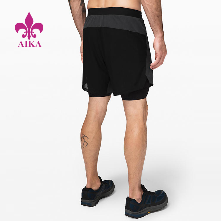 Super Lowest Price Cotton Pants And Trousers -
Men Sports Wear Light Breathable Mesh Detail Quick Drying Sports Gym Running Shorts – AIKA detail pictures