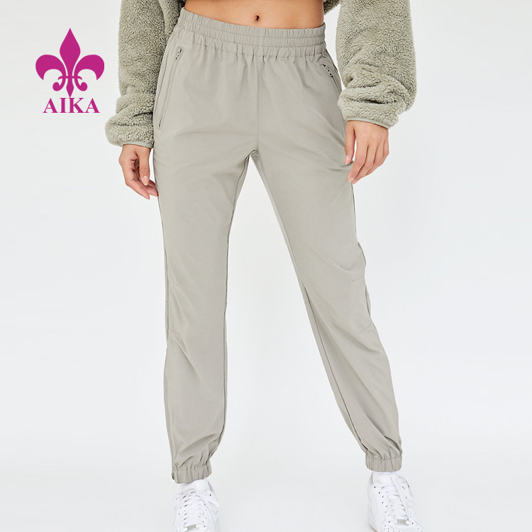 2021 China New Design Women Sportswear -
 Wholesale good price women polyester spandex workout lightweight fitness running wear pants – AIKA