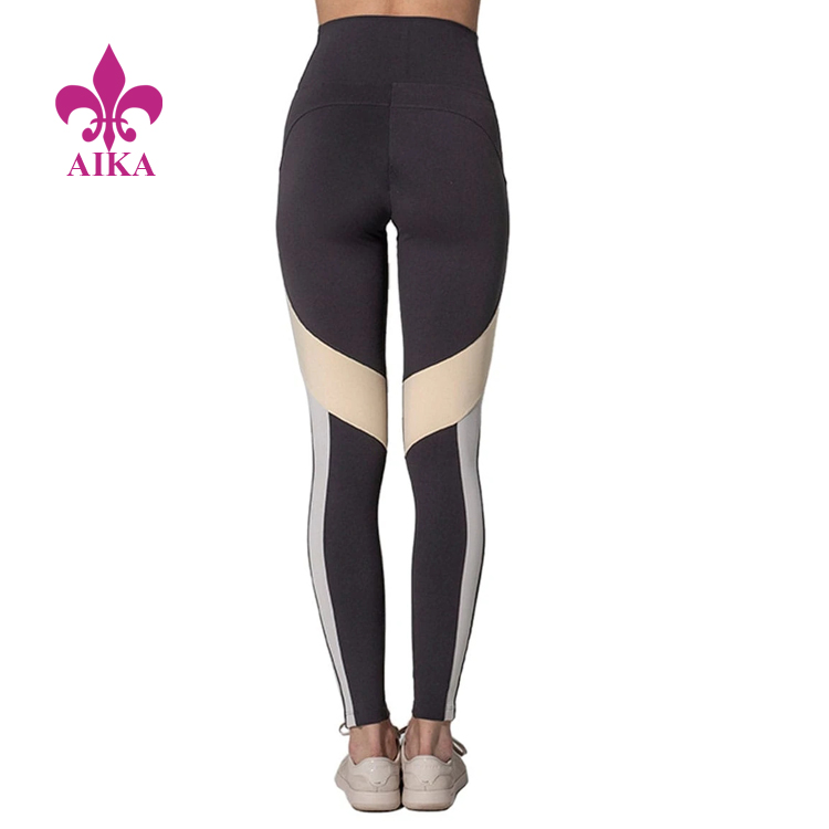 Cheapest Price Seamless Yoga Wear -
Hot sale China Gold supplier Custom Color Block women fitness gym leggings – AIKA detail pictures