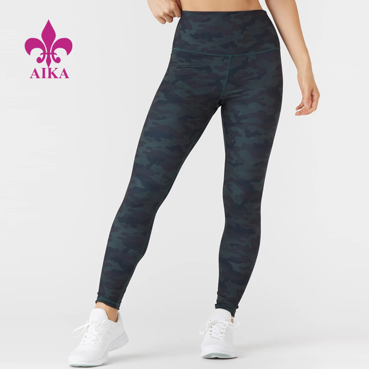 Factory source Gym Tank Tops -
Fitness Ladies Sports Wear Clothes Sublimation Camo Printing Tights Women Yoga Leggings – AIKA detail pictures