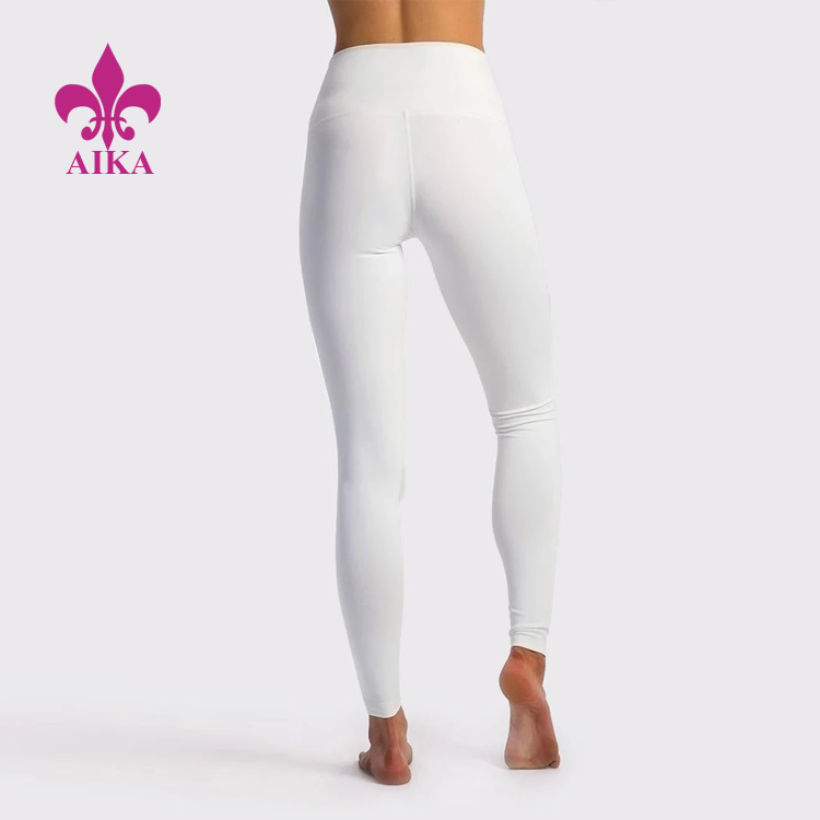 High Quality for Yoga Pants For Women -
Wholesale good quality high waist workout mesh joint fitness yoga wear leggings for women – AIKA detail pictures