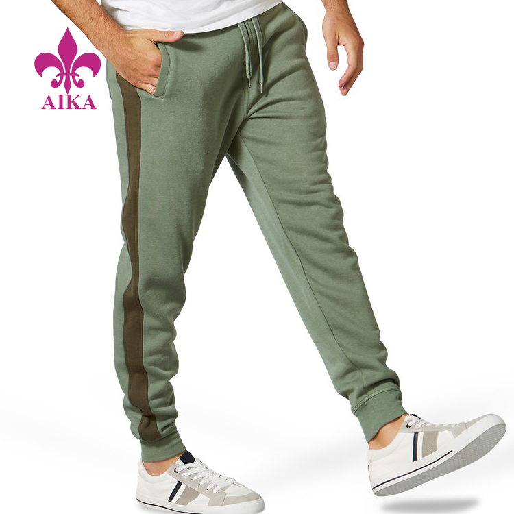 Factory supplied Pant -
 Men’s daily wear jogger regular fit with drawstring contrast side sports pants joggers for men – AIKA