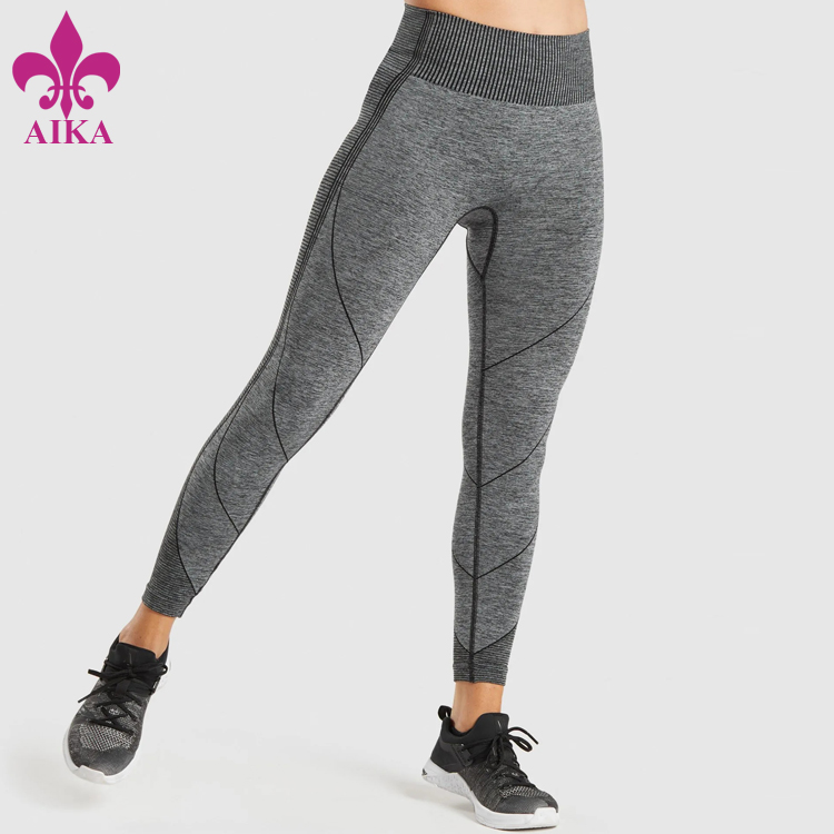 Factory Price Running Sports Wear Tights High Waisted Work Out Scrunch Butt Leggings For Women