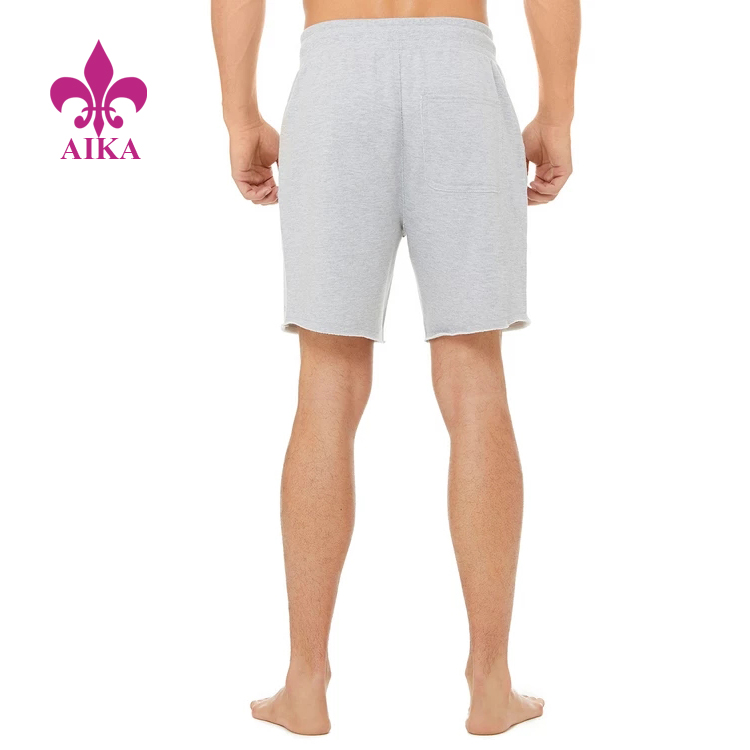 Top Quality Swimming Beach Shorts -
High Quality Custom Relaxed Fit Gym Clothing French Terry Men Workout Running Sports Shorts – AIKA detail pictures