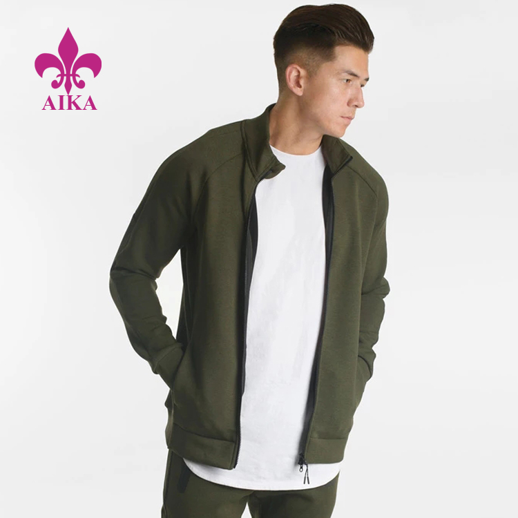 2019 Good Quality Plain Hoodies -
2019 Winter Cold Activewear Male Sports Wear Wholesale Fitness Tracksuits Custom For Men – AIKA detail pictures