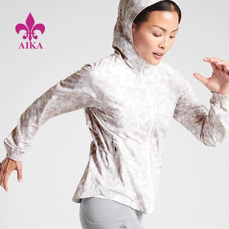 OEM Factory for Yoga Clothes Supplier -
New Fashion Design Custom Wholesale Casual Style Windbreaker Women Running Sports Jacket – AIKA detail pictures