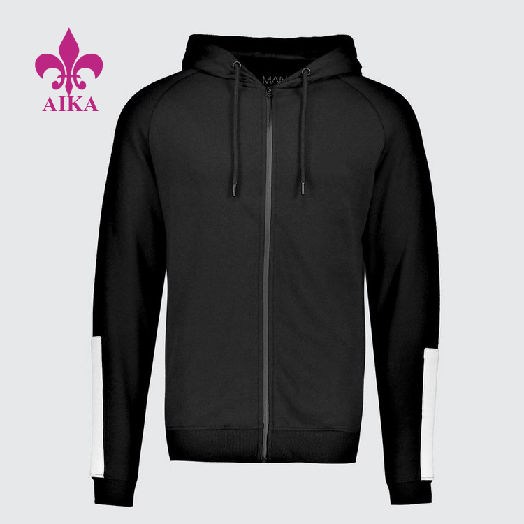 Top Quality Bra Wears -
 Customized logo men’s activewear basic fitness stylish casual gym wear sports jackets – AIKA