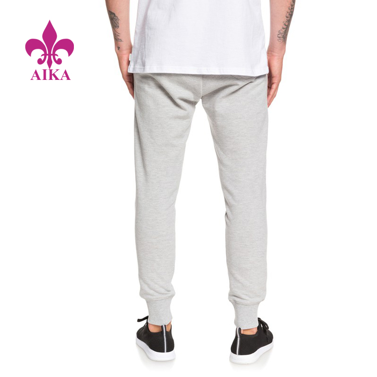 Special Price for Board Short -
2019 Custom Basic Lightweight Cotton Polyester Sweat Fabric Sports Gym Men Joggers – AIKA detail pictures