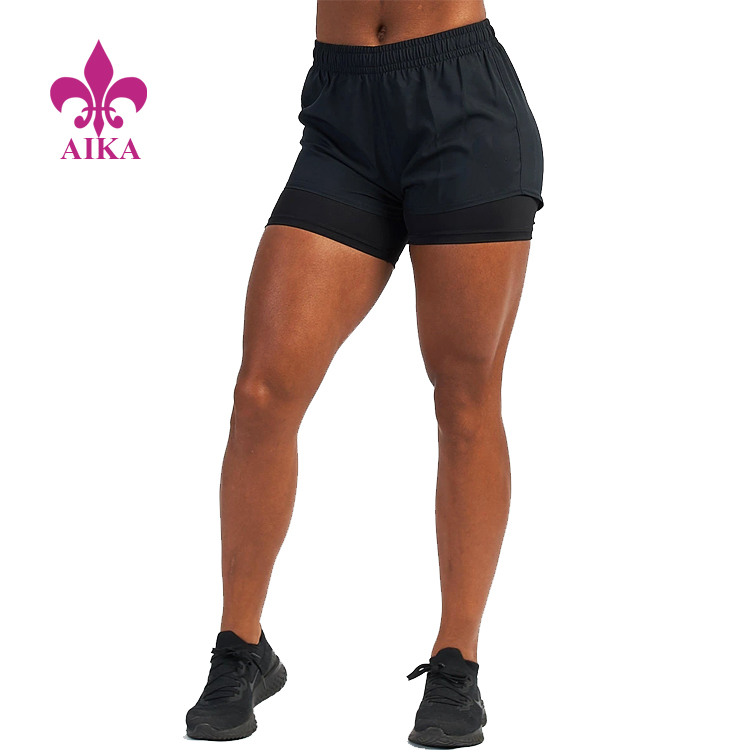 China Factory for Fshion Clothing Yoga -
Custom Ladies Running Shorts Fitness Gym Sports Shorts Wholesale Compression Wear For Women – AIKA detail pictures