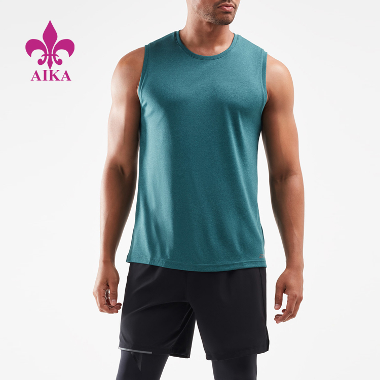 Factory Price Custom Wholesale Workout Clothing Stretch Quick Dry Gym Men Tank Top