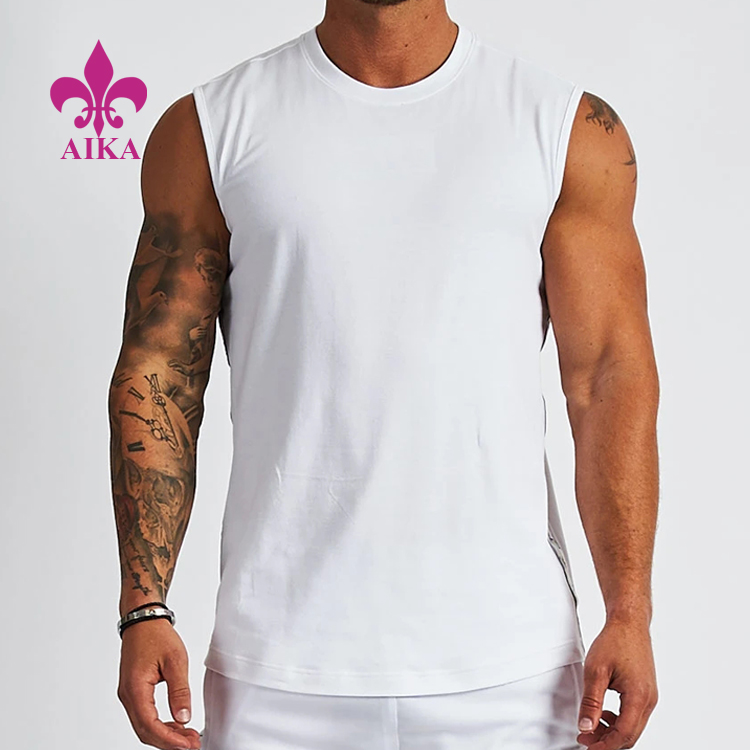 Factory Price Sports Sleeveless Tank Wear Gym Tank Top Wholesale Mens Stringer