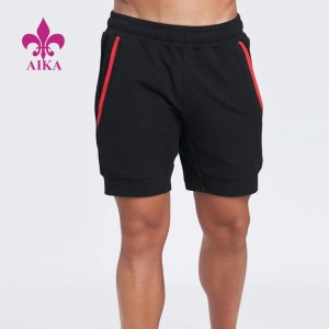 Trending Products  Compression Pants -
 2021 Wholesale Gym Sportswear Polyester Cotton Spandex Sweat Shorts Men Sports Wear – AIKA