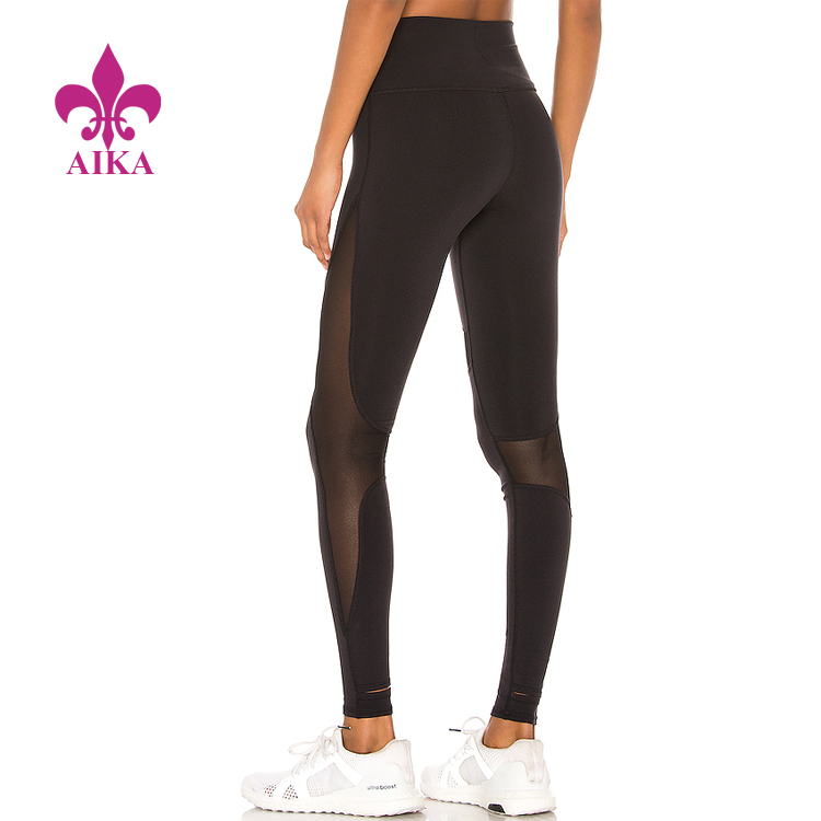 2019 Good Quality Sports Apparel -
Low QTY MOQ Mesh Panel Yoga Tights Design Athletic Fitness Yoga Pants Wear For Women – AIKA detail pictures