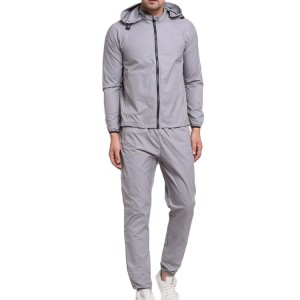Factory Free sample Sports Pants -
 Wholesale Woven Fabric Lightweight Men’s 100%Polyester Gym Sports Tracksuit  – AIKA