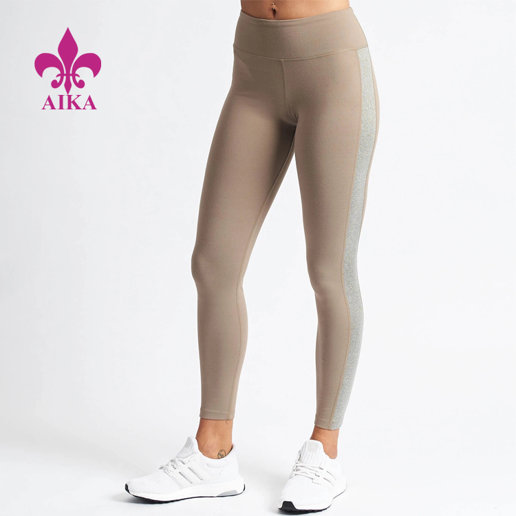China Gold Supplier for Sports Bra -
Wholesale Custom Fitness Quick Dry Tights Workout Leggings Design For Women – AIKA detail pictures