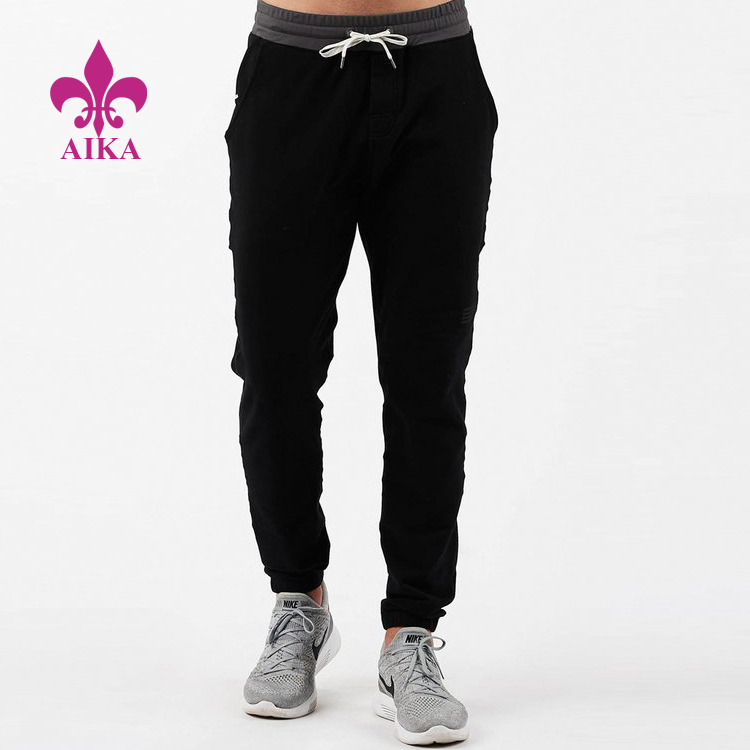 Professional Design Yoga Set -
Wholesale First Quality Workout ActiveWear Men’s Elastic Ankle Cuff Joggers Pants fitness gym wear – AIKA detail pictures