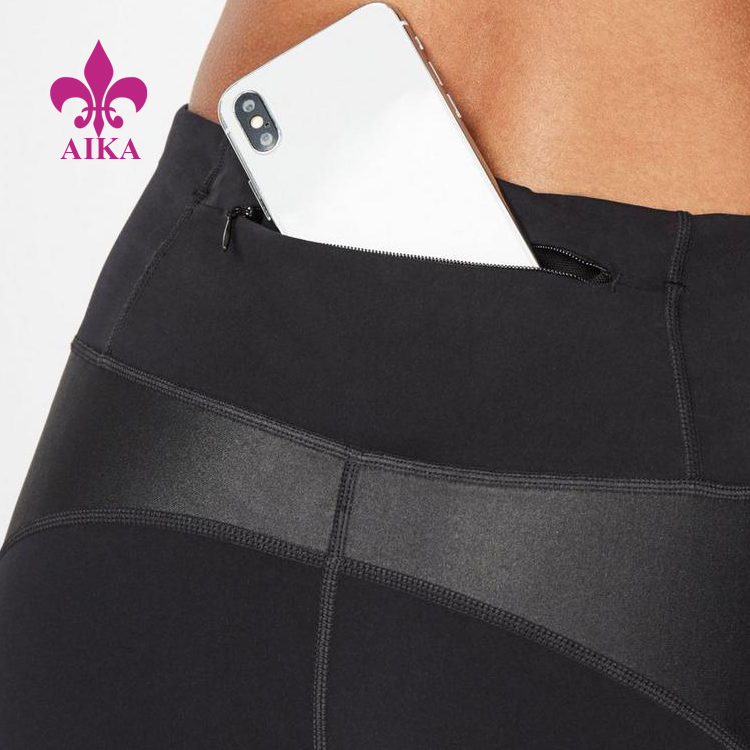 Best quality Women Clothing -
High Quality Active Wholesale Custom Sports High Waist Fitness Leggings for Women – AIKA detail pictures